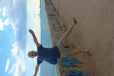 Wybrzeże Morza Śródziemnego w Badalonie 