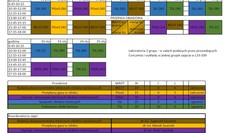 Plan zajęć semestr zimowy rok akademicki 2025-26